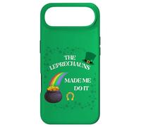 Carcasa para iPhone Air Funny Cute The Leprechauns Made Me Do It Día de San Patricio