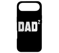Carcasa para iPhone Air Funny Dad Día del Padre Dos Anuncio de Embarazo Segundo Bebé