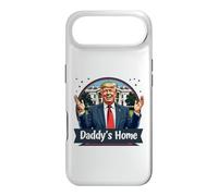 Carcasa para iPhone Air Funny Daddy'S Home Trump Pink 2024 Take America Back 2024