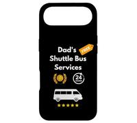 Carcasa para iPhone Air Funny Dad'S Shuttle Bus Service Ofrece Viajes a los niños en minibús