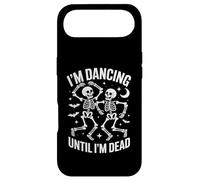 Carcasa para iPhone Air Funny Dancing Skeletons Im Dancing Until Im Dead Mujeres Hombres