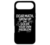 Carcasa para iPhone Air Funny Dear Math Grow Up Solve Your Problems Teens Trendy