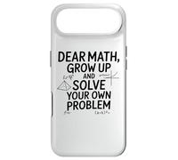 Carcasa para iPhone Air Funny Dear Math Grow Up Solve Your Problems Teens Trendy