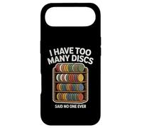 Carcasa para iPhone Air Funny Disc Golf Hombres Mujeres I Have Too Many Discs