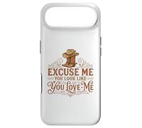 Carcasa para iPhone Air Funny Excuse Me You Look Like You Love Me Botas Cowboy