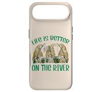 Carcasa para iPhone Air Funny Fishing GNOME For Women and Men Is Better On The River