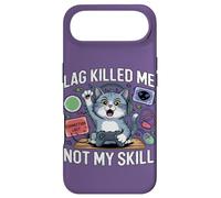 Carcasa para iPhone Air Funny Gaming Cat Blaming Lag Lindo Felino Controller Design