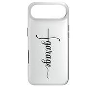 Carcasa para iPhone Air Funny Garage Car Mechanic Husband Dad - Señal de Cruz Vertical