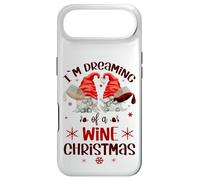 Carcasa para iPhone Air Funny Gnomes For Wine Lover I`m Dreaming of A Wine Christmas