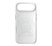 Carcasa para iPhone Air Funny Grilling Dad Salchichas Griller Humor Grunge Skull