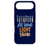 Carcasa para iPhone Air Funny Hanukkah Let Your Light Shine Menorah Adultos Niños