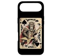 Carcasa para iPhone Air Funny Heavy Metal Mono Guitarrista Guitarrista King of Spades