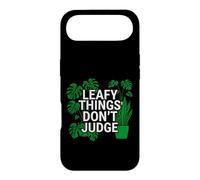 Carcasa para iPhone Air Funny Houseplant Lover Leafy Things Don't Judge