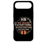 Carcasa para iPhone Air Funny HR We Heard Everything Human Resources Professional