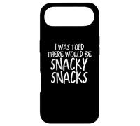 Carcasa para iPhone Air Funny I Was Told There Would Be Snacky Snacks Gear
