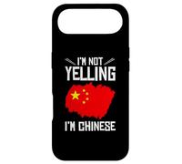 Carcasa para iPhone Air Funny I'm Not Yelling I'm Chinese | Bandera de China