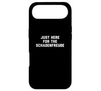 Carcasa para iPhone Air Funny Just Here for The Schadenfreude German Saying Joke