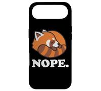 Carcasa para iPhone Air Funny Kawaii Kids Boys Girls Napping Nope Red Panda Lover