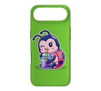 Carcasa para iPhone Air Funny Kawaii Womens Kids Girls Boba Bubble Tea Ladybug Lover