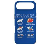 Carcasa para iPhone Air Funny Math Infinite Energy Cat E Ingeniería Mecánica