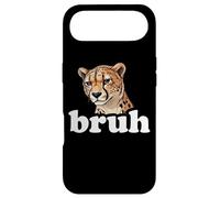 Carcasa para iPhone Air Funny Meme Bruh Bro Kids Savanah Cheetah Lover