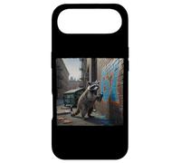 Carcasa para iPhone Air Funny Meme Six Seven 67 6 7 Raccoon Spraying 6-7