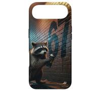 Carcasa para iPhone Air Funny Meme Six Seven 67 6 7 Raccoon Spraying 6-7