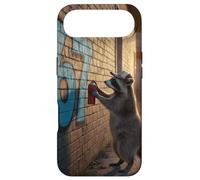 Carcasa para iPhone Air Funny Meme Six Seven 67 6 7 Raccoon Spraying 6-7