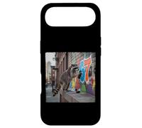 Carcasa para iPhone Air Funny Meme Six Seven 67 6 7 Raccoon Spraying 6-7