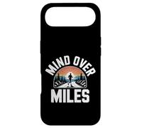 Carcasa para iPhone Air Funny Mind Over Miles Diciendo Motivación del Corredor