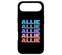 Carcasa para iPhone Air Funny Modern Repeated Text Design First Name Allie