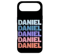 Carcasa para iPhone Air Funny Modern Repetitive Text Design First Name Daniel