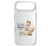 Carcasa para iPhone Air Funny Mom Just a Mom Trying to Keep Her Ducks Humor