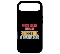 Carcasa para iPhone Air Funny Multitasking Mostly Likely to Have PHD in Multitasking