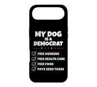 Carcasa para iPhone Air Funny My Dog is A Democrat Free Housing Humor Men Women