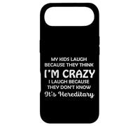 Carcasa para iPhone Air Funny My Kids Laugh Because They Think I Am Crazy Parents