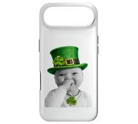Carcasa para iPhone Air Funny Niche Baby Gen z Meme Giggling AI Laughing St. Patrick
