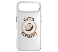 Carcasa para iPhone Air Funny Nutrition Love Coconuts Nutritionist Vegan Paleo Humor