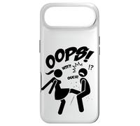 Carcasa para iPhone Air Funny Ooops Figures Stick Cartoon Fight, Girl Power Graphic
