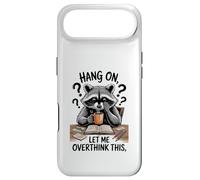 Carcasa para iPhone Air Funny Raccoon Hang On Let Me Overthink This Men Women Boys