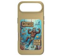Carcasa para iPhone Air Funny Retired Not My Problem Anymore Scuba Bigfoot