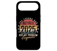 Carcasa para iPhone Air Funny Retirement Retro Vintage The Legend Has Retired 2025