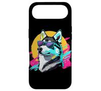 Carcasa para iPhone Air Funny Retro Vintage 80s Siberian Husky Dog Lover