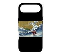 Carcasa para iPhone Air Funny Retro Vintage Surfing A Great Wave Grizzly Bear Lover