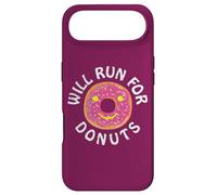 Carcasa para iPhone Air Funny Running Saying with Sweet Graphic Will Run For Donuts