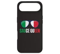 Carcasa para iPhone Air Funny Sauce Queen Italiano Diciendo Italia Bandera Cocina Nona
