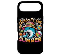 Carcasa para iPhone Air Funny Schools out For Summer Teacher Kid Girls Cute Dolphin