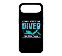 Carcasa para iPhone Air Funny Scuba Dive Be Nice To A Diver Diving For Men Women