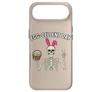 Carcasa para iPhone Air Funny Skeleton Easter Egg Hunt Humor Egg Day