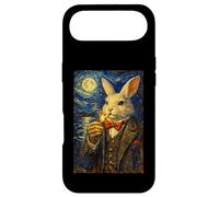 Carcasa para iPhone Air Funny Smoking Rabbit Meme Cigarette Bunny Rabbit In Suit